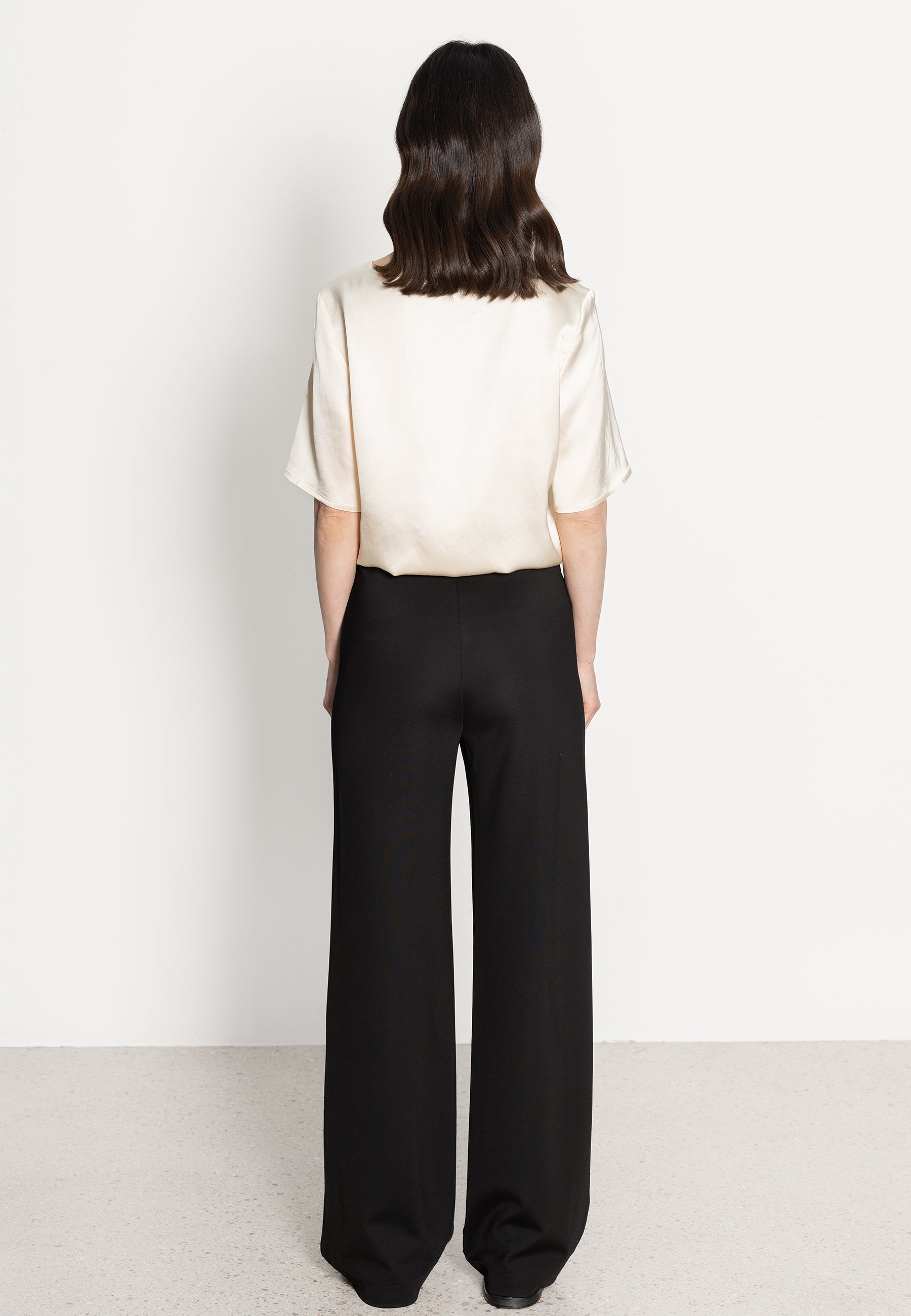 WIDE JERSEY TROUSERS
