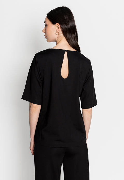 DETAILED JERSEY TOP