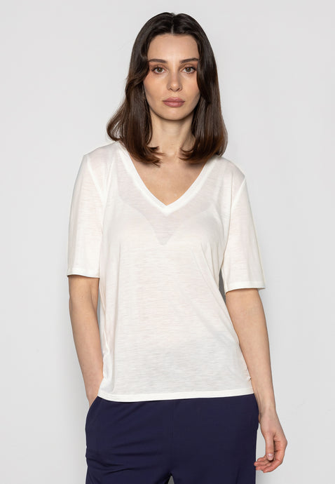 LIGHTWEIGHT V-NECK T-SHIRT